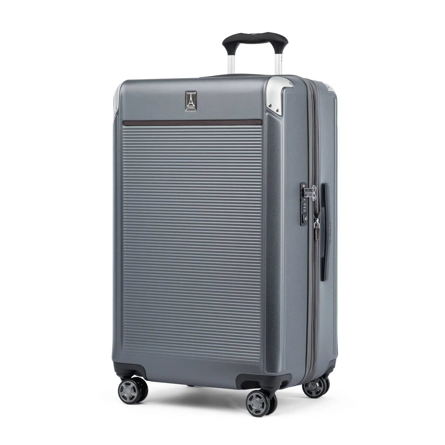 Travelpro Platinum® Elite Valise à roulettes extensible de grande taille à coque rigide