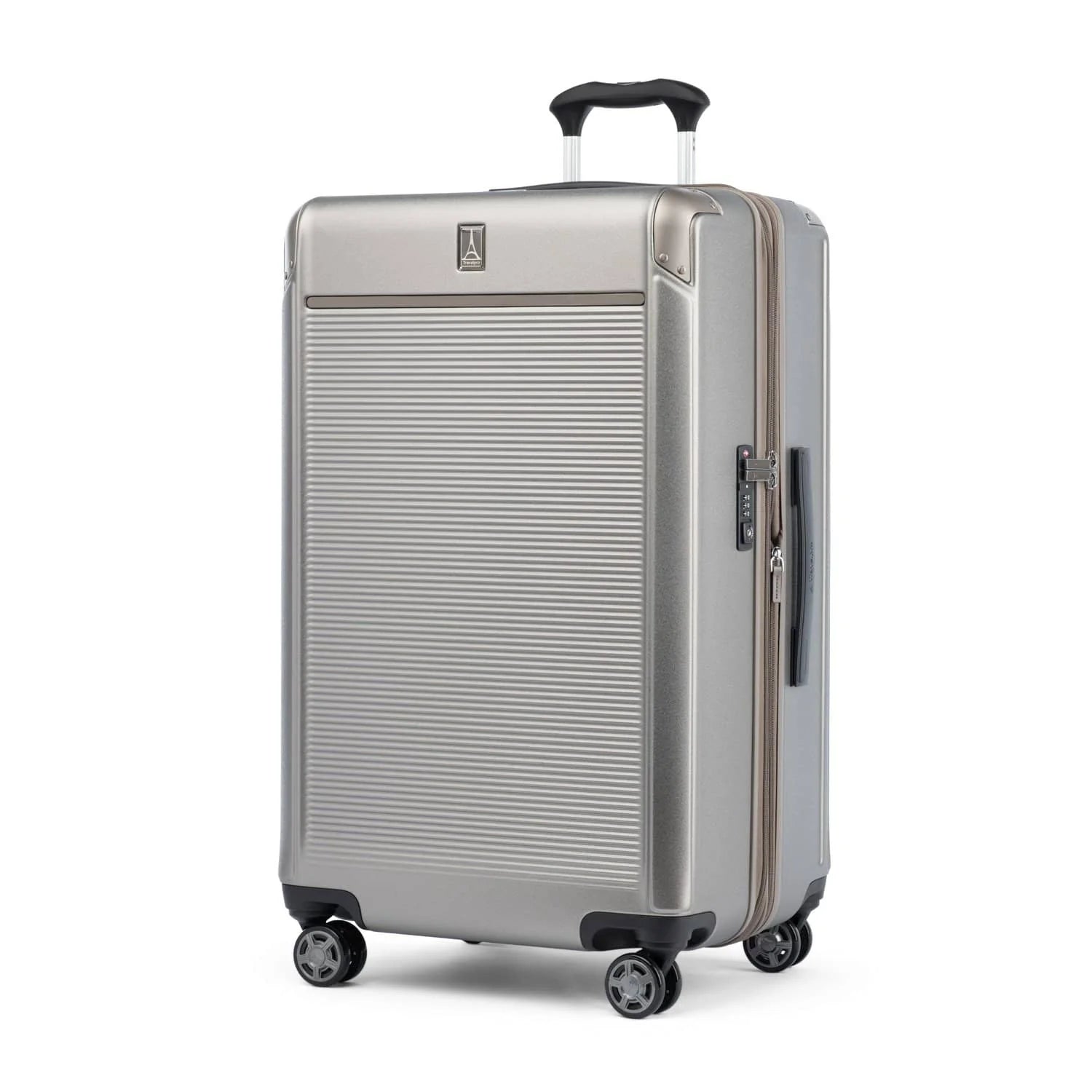 Travelpro Platinum® Elite Valise à roulettes extensible de grande taille à coque rigide