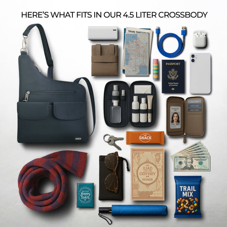 Travelon Anti-Theft Classic Crossbody Bag (RFID Blocking)