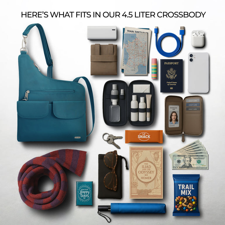 Travelon Anti-Theft Classic Crossbody Bag (RFID Blocking)