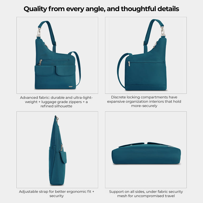 Travelon Anti-Theft Classic Crossbody Bag (RFID Blocking)
