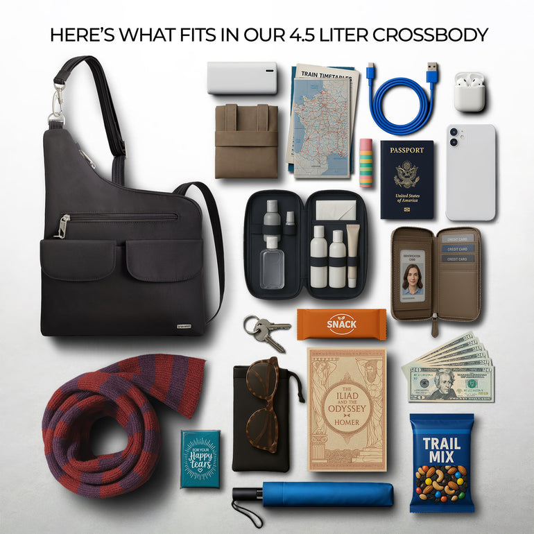 Travelon Anti-Theft Classic Crossbody Bag (RFID Blocking)