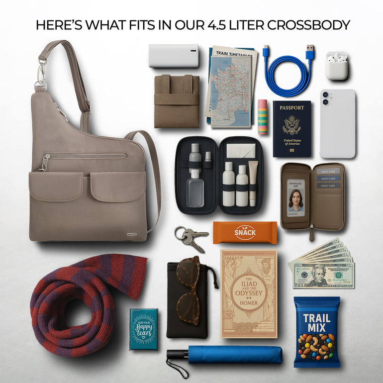 Travelon Anti-Theft Classic Crossbody Bag (RFID Blocking)