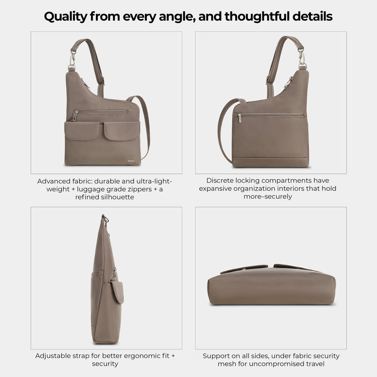 Travelon Anti-Theft Classic Crossbody Bag (RFID Blocking)