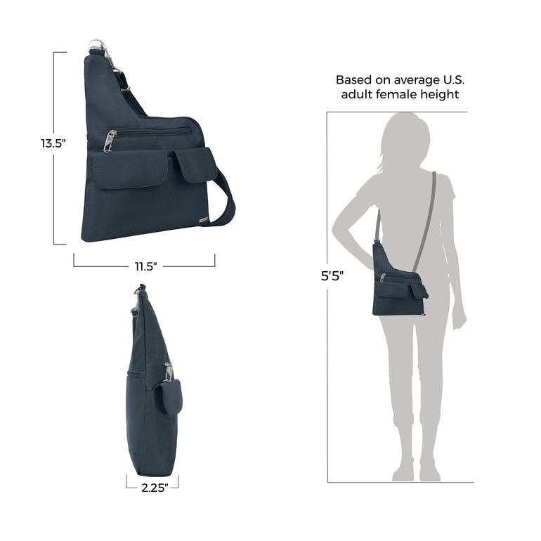 Travelon Anti-Theft Classic Crossbody Bag (RFID Blocking)