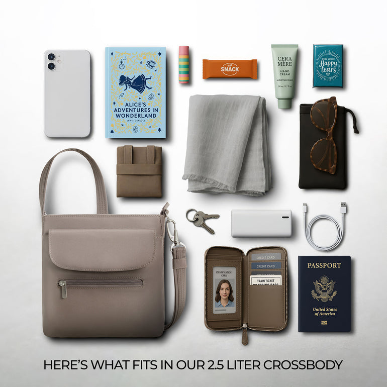 Travelon Anti-Theft Classic Mini Shoulder Bag