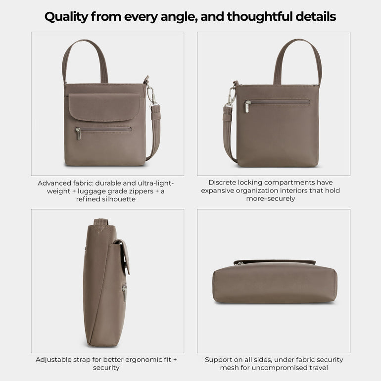 Travelon Anti-Theft Classic Mini Shoulder Bag