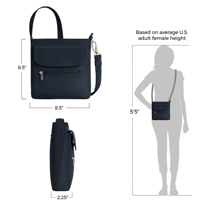 Travelon Anti-Theft Classic Mini Shoulder Bag