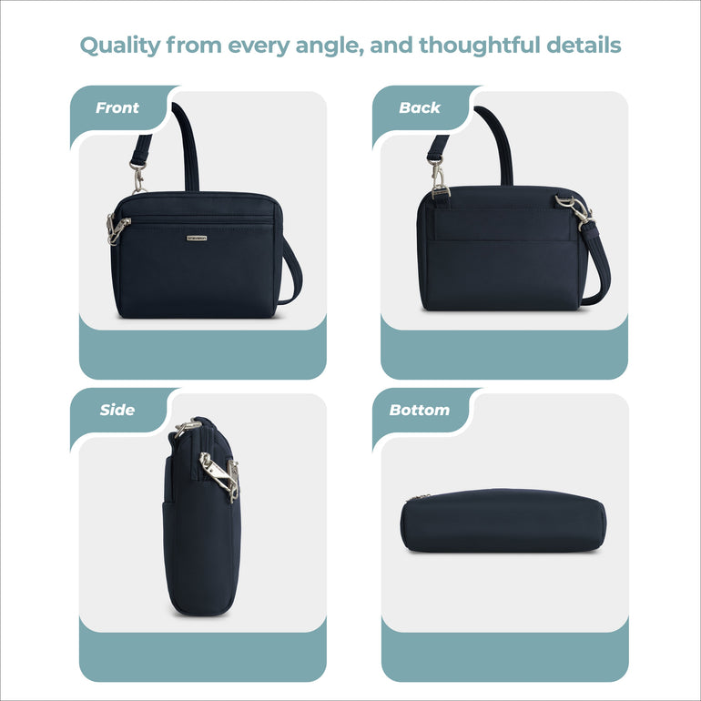 Travelon Anti-Theft Classic Convertible Crossbody & Waist Pack