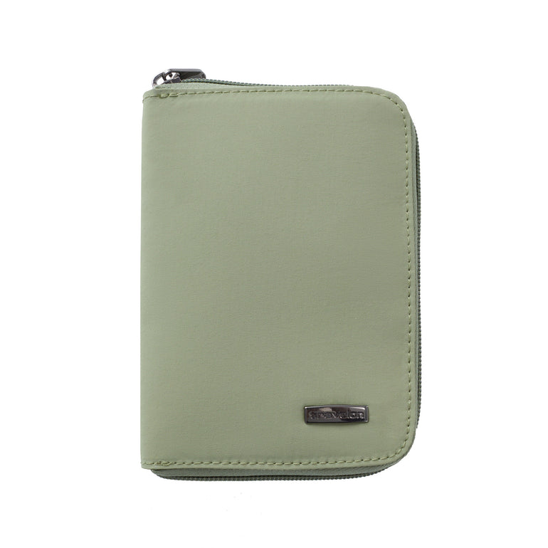 Travelon RFID Blocking Passport Zip Wallet