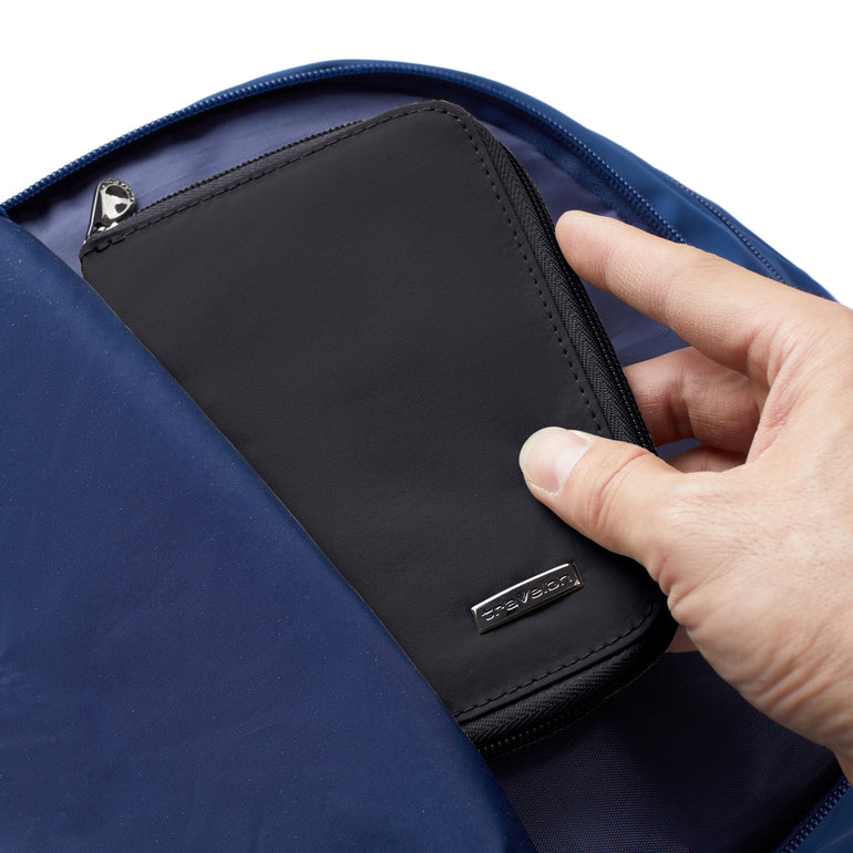 Travelon RFID Blocking Passport Zip Wallet