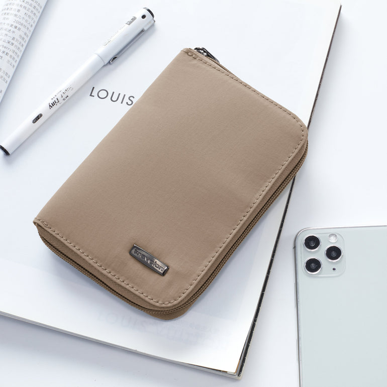 Travelon RFID Blocking Passport Zip Wallet