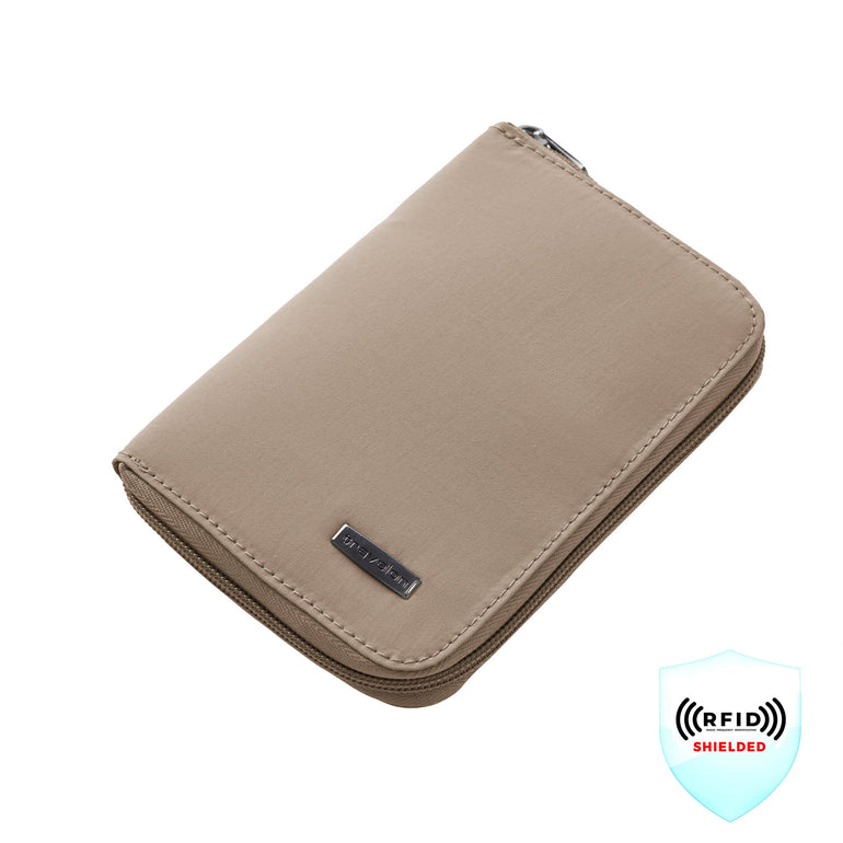 Travelon RFID Blocking Passport Zip Wallet