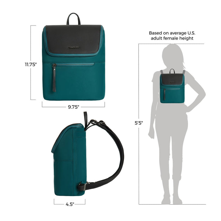 Travelon Sac à Dos Anti-vol Addison