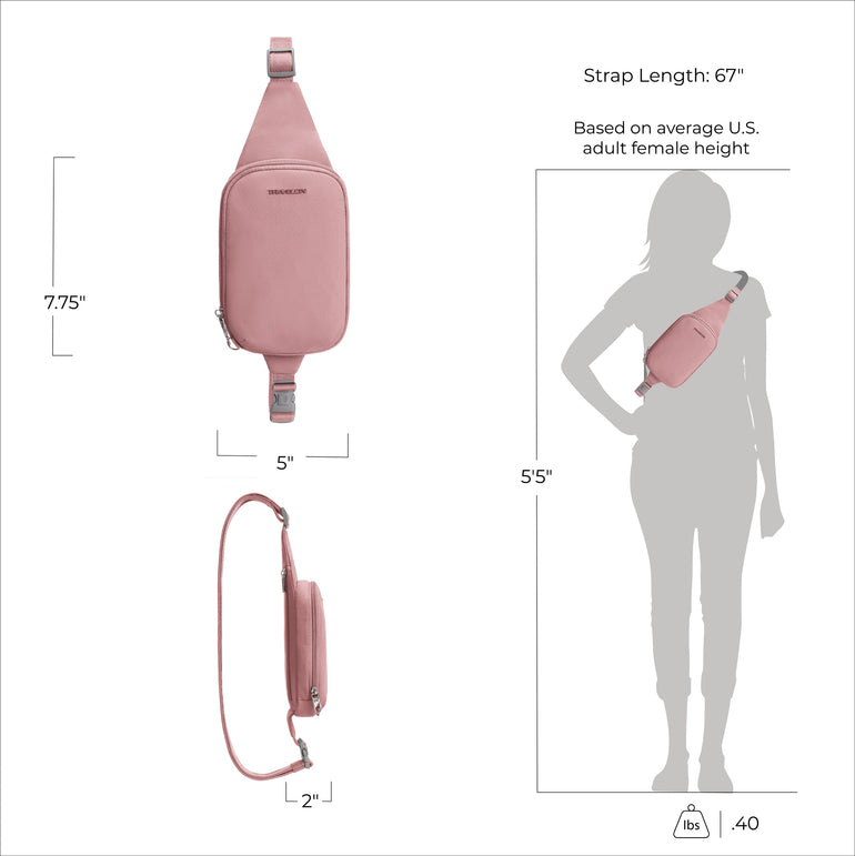 Travelon Roam Anti-Theft Compact Sling