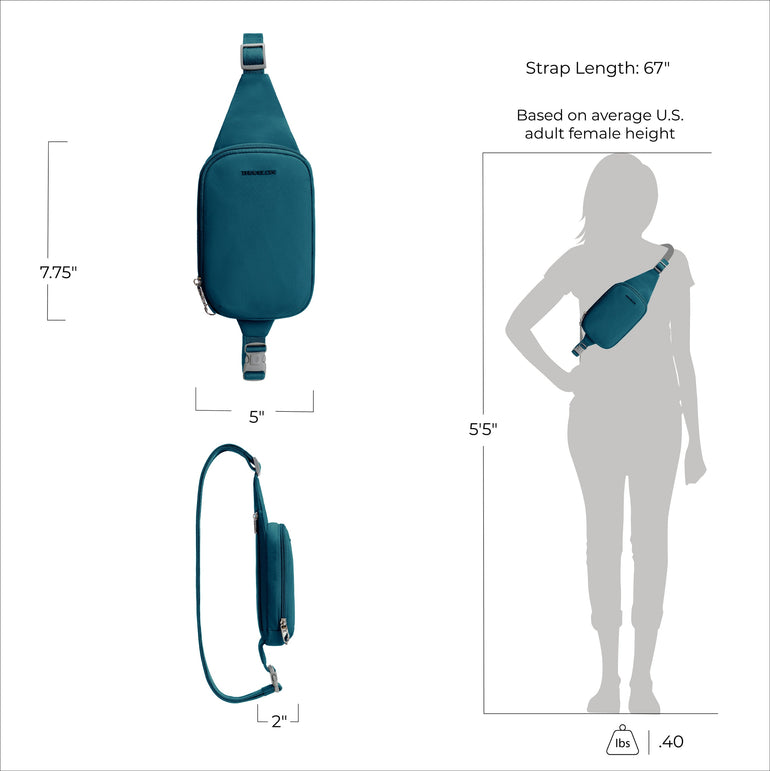 Travelon Roam Anti-Theft Compact Sling