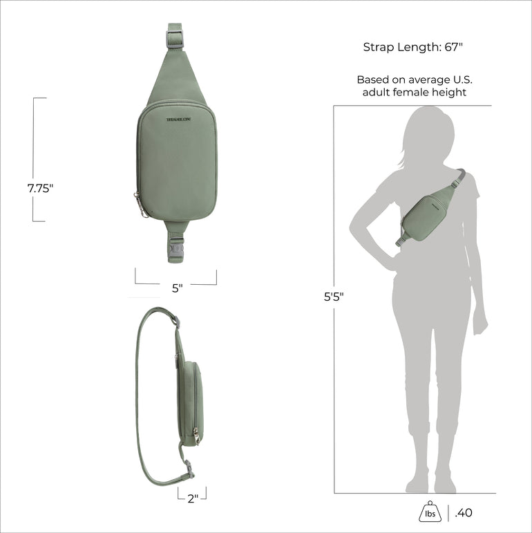 Travelon Roam Anti-Theft Compact Sling