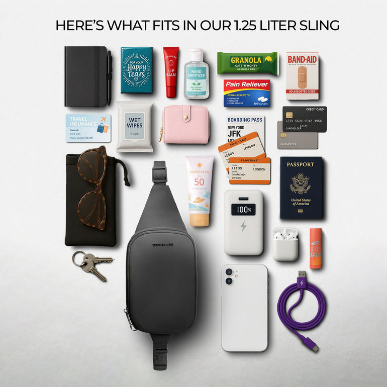 Travelon Roam Anti-Theft Compact Sling