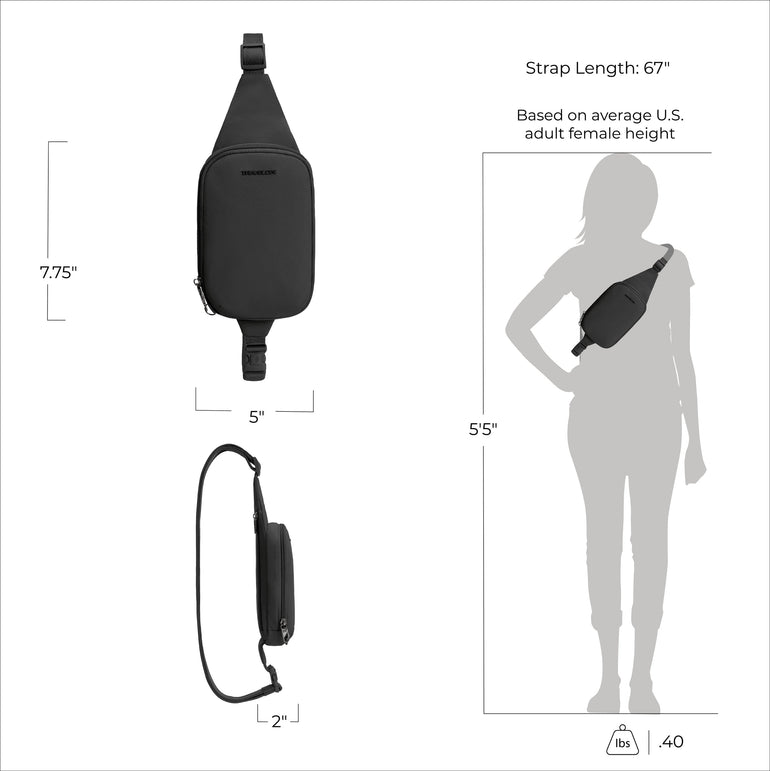 Travelon Roam Anti-Theft Compact Sling