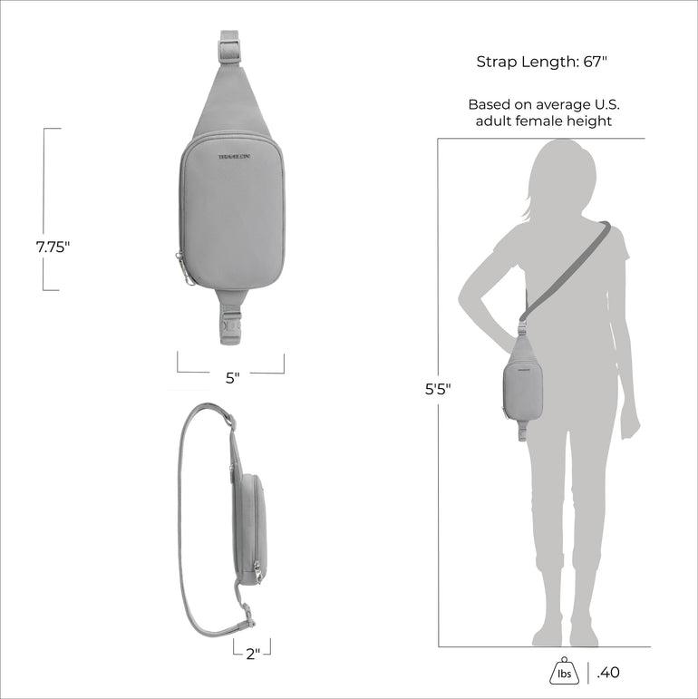 Travelon Roam Anti-Theft Compact Sling