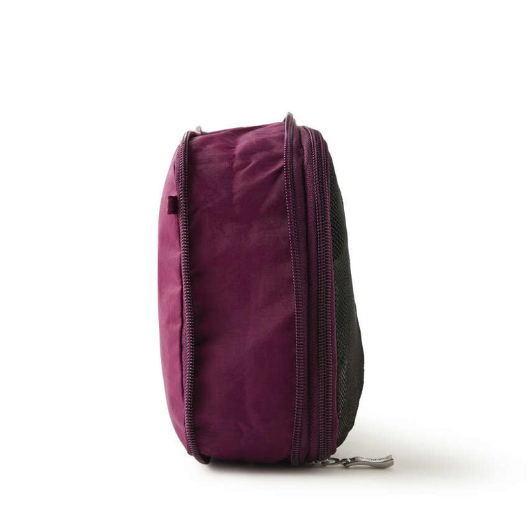 Baggallini Medium Compression Cube - Eggplant