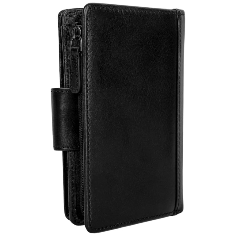 Mancini Pelle D’oro RFID Secure Medium Clutch Wallet