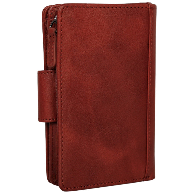 Mancini Pelle D’oro RFID Secure Medium Clutch Wallet