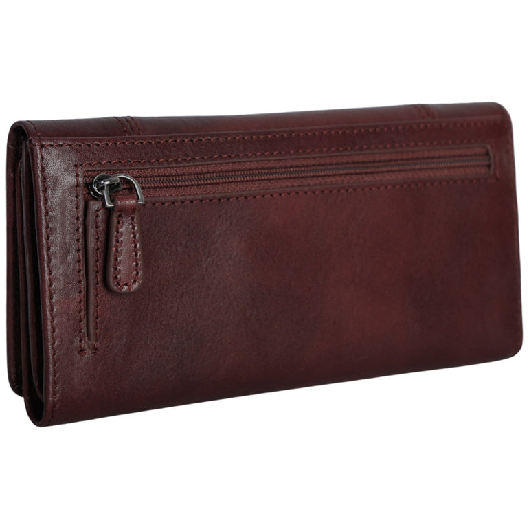 Mancini Pelle D’oro RFID Secure Trifold Wallet