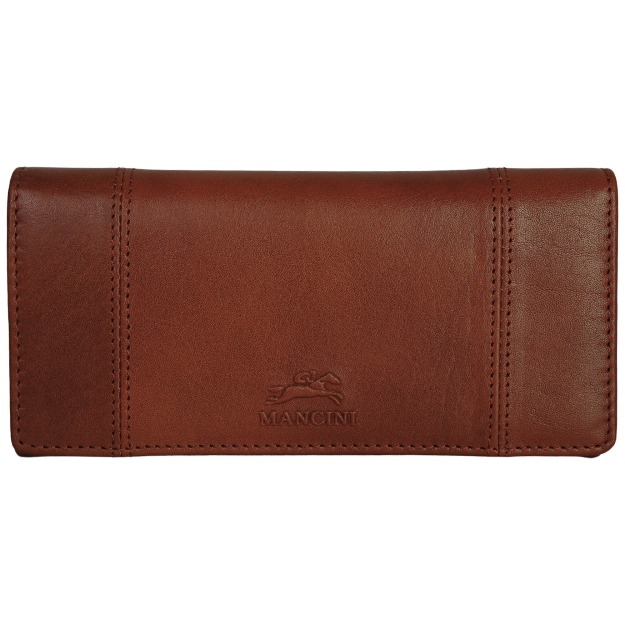 Mancini Pelle D’oro RFID Secure Trifold Wallet