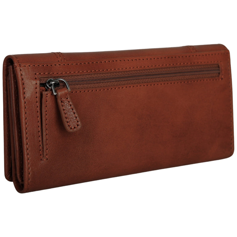 Mancini Pelle D’oro RFID Secure Trifold Wallet