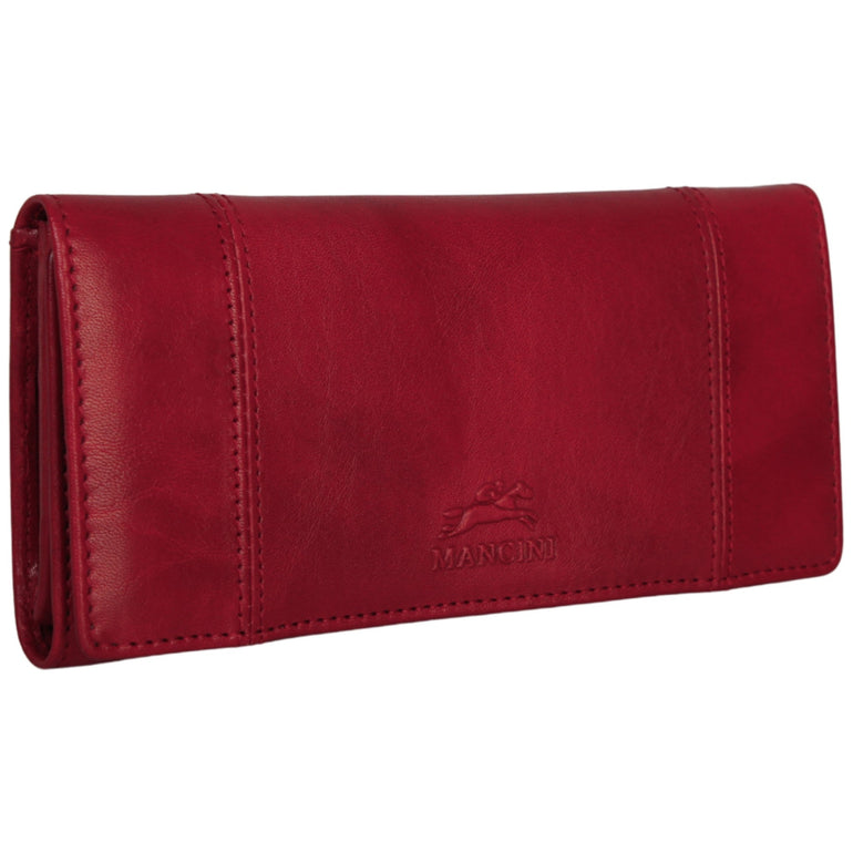 Mancini Pelle D’oro RFID Secure Trifold Wallet