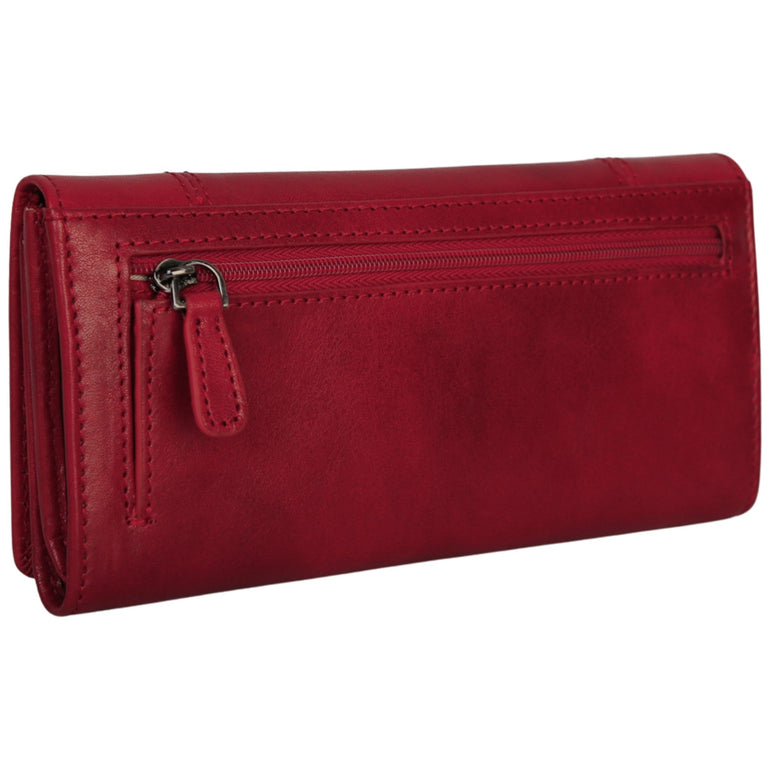 Mancini Pelle D’oro RFID Secure Trifold Wallet