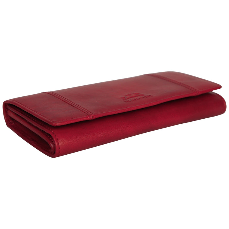 Mancini Pelle D’oro RFID Secure Trifold Wallet