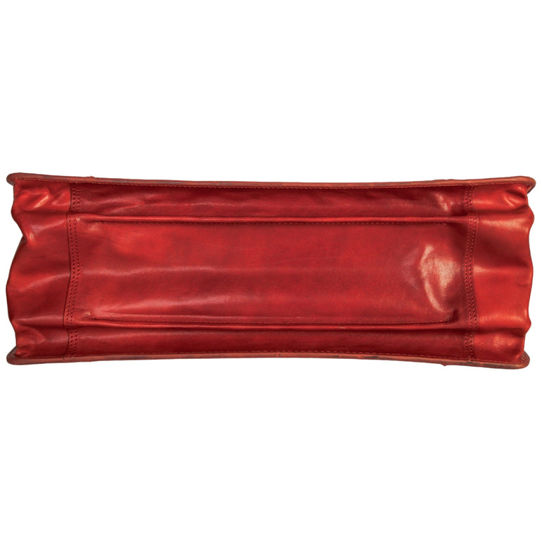 Mancini Pelle D’oro Luxurious 17.3” Laptop Litigator Briefcase