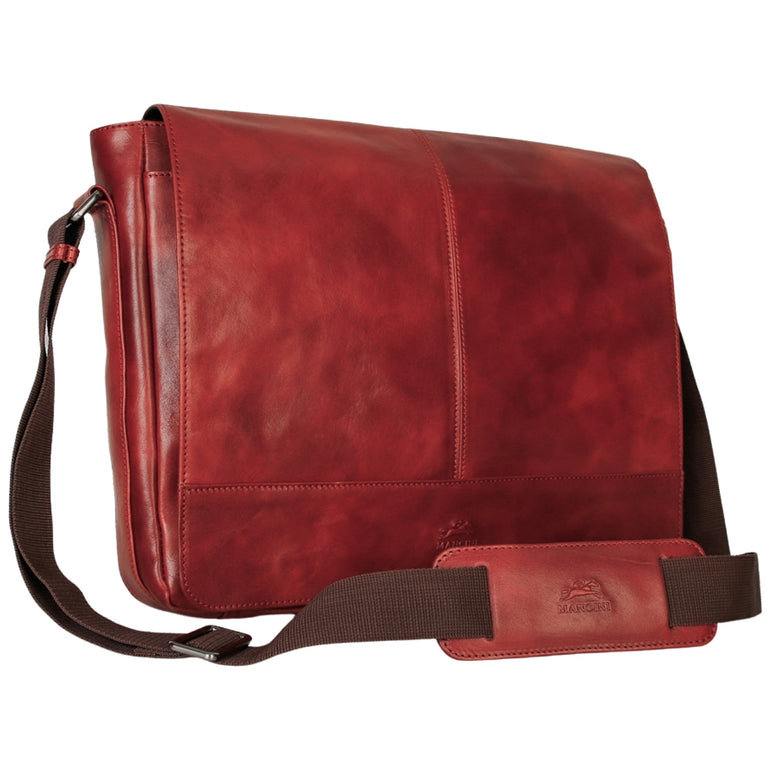 Mancini Pelle D’oro 15” Laptop / Tablet Messenger Bag