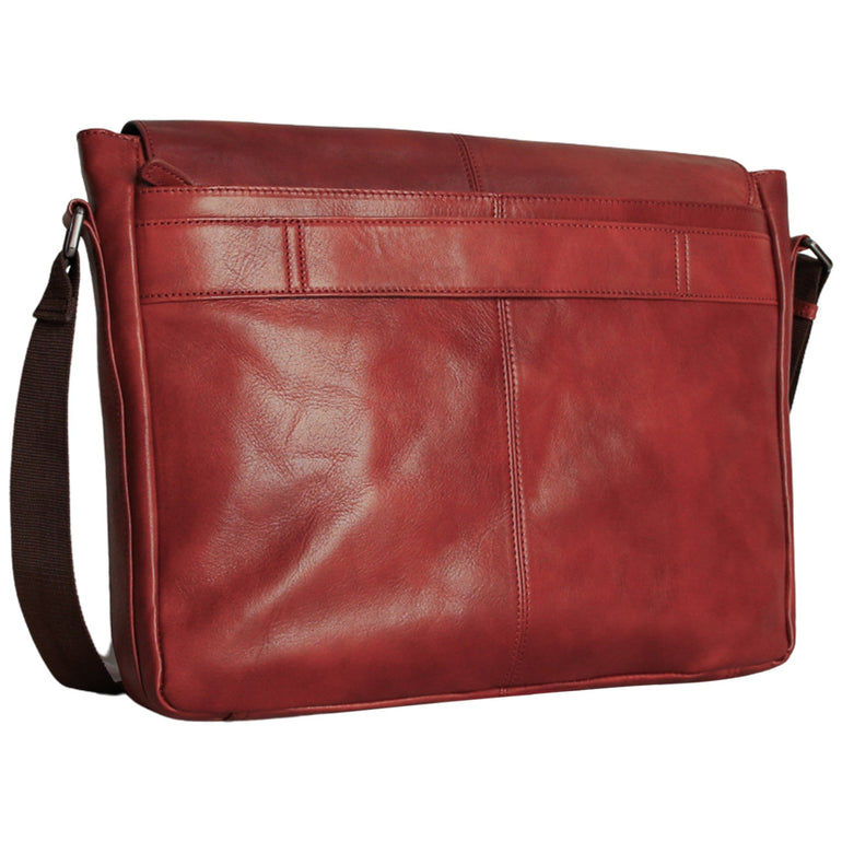 Mancini Pelle D’oro 15” Laptop / Tablet Messenger Bag