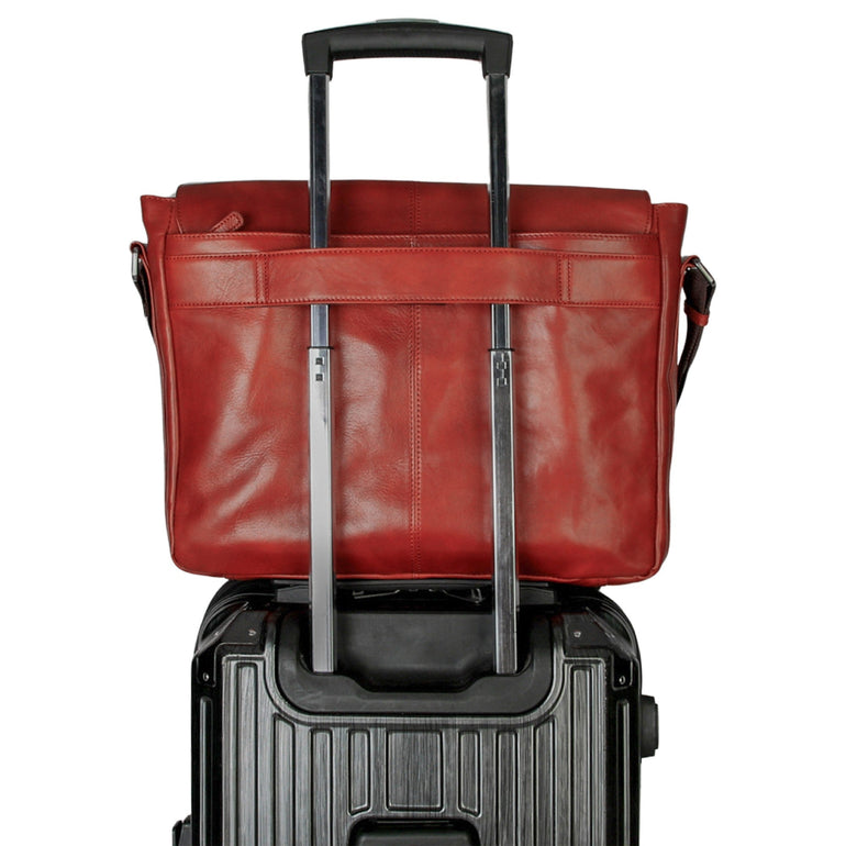 Mancini Pelle D’oro 15” Laptop / Tablet Messenger Bag