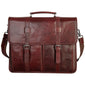 Mancini Pelle D’oro Double Compartment 15.6” Laptop / Tablet Briefcase