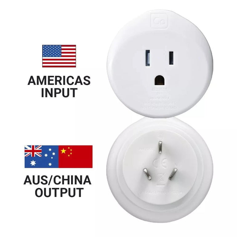 Go Travel USA -AUS/China Adaptor