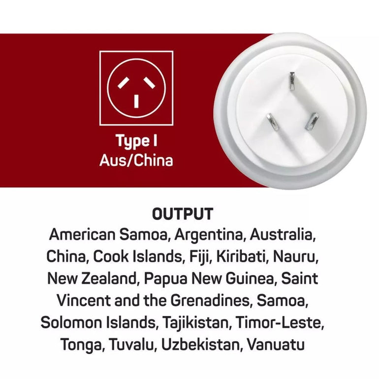 Go Travel USA -AUS/China Adaptor