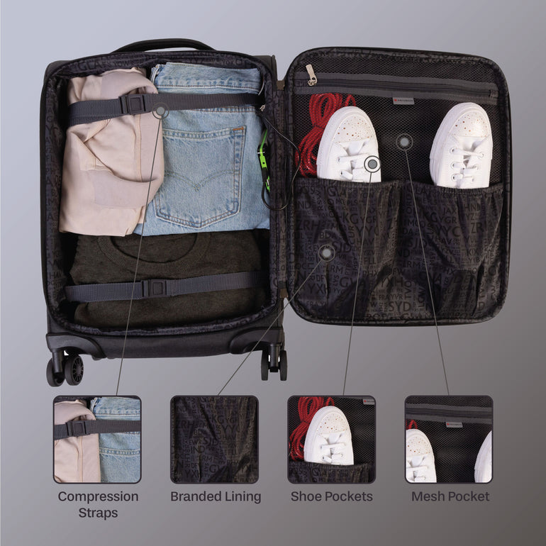 Air Canada Indigo Lite Carry-On Spinner Luggage