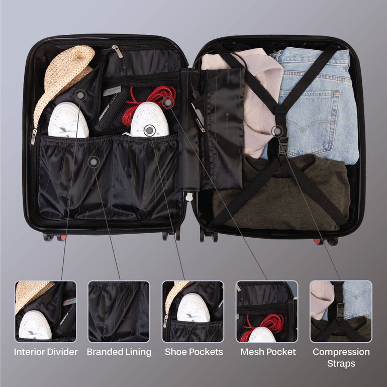 Air Canada Magnum Hardside Carry-On Luggage