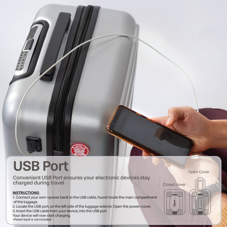 Air Canada Magnum Hardside Carry-On Luggage