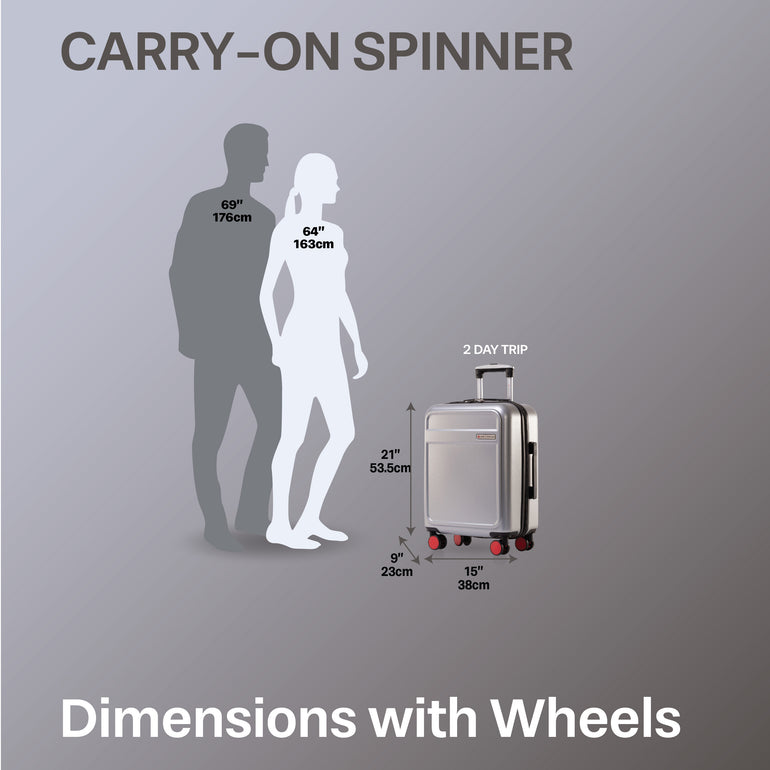 Air Canada Magnum Ensemble de 2 Valises Rigide