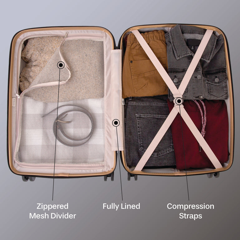 Jetstream Studio Collection 3-Piece Luggage Set