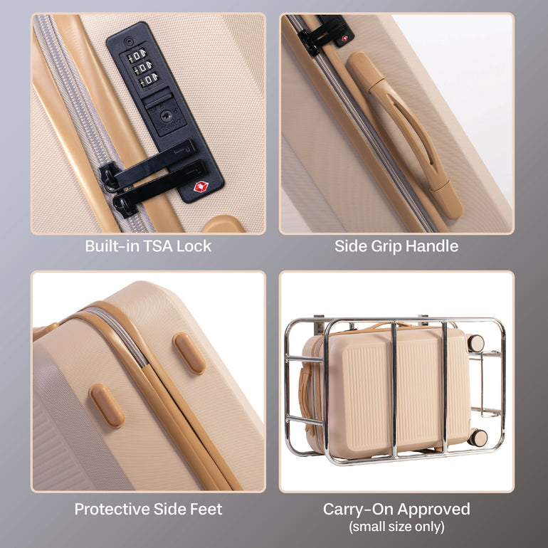 Jetstream Studio Collection 3-Piece Luggage Set