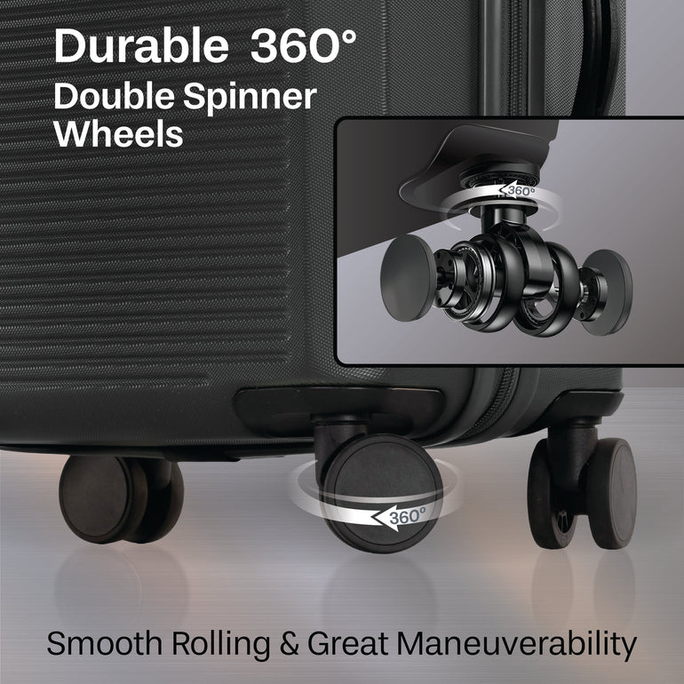 Jetstream Studio Collection 3-Piece Luggage Set