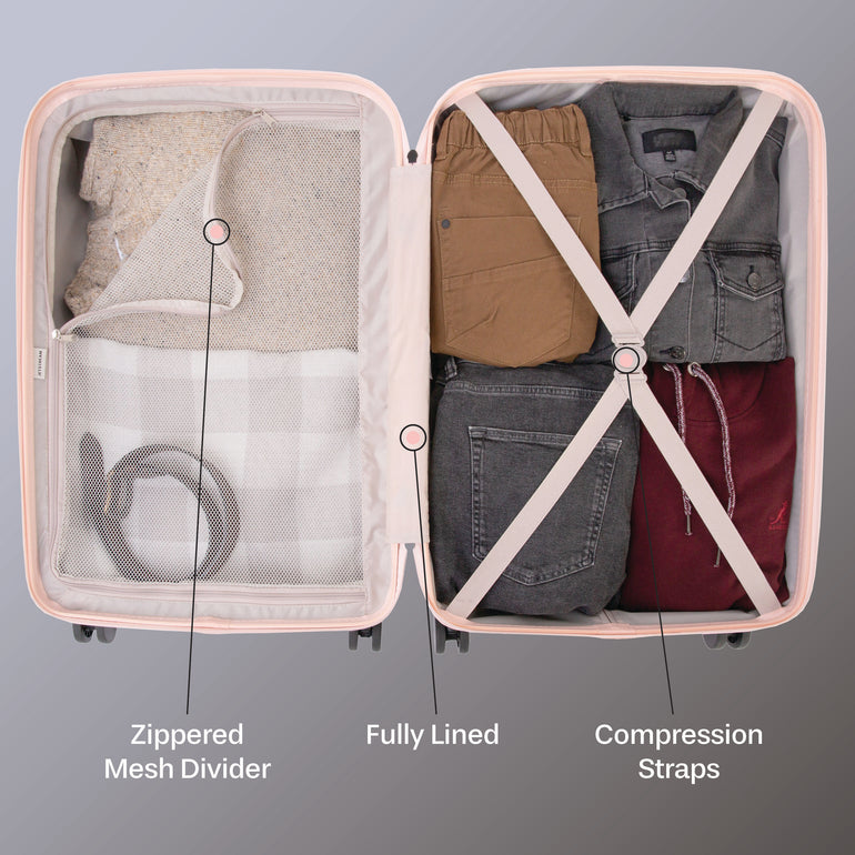 Jetstream Studio Collection 3-Piece Luggage Set