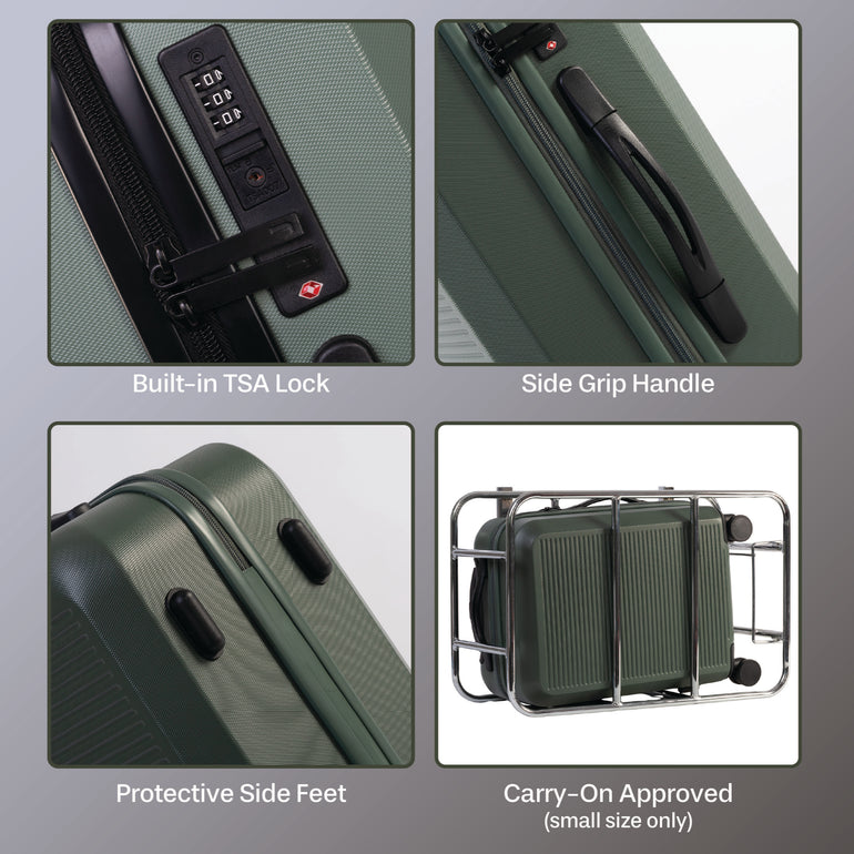 Jetstream Studio Collection 3-Piece Luggage Set