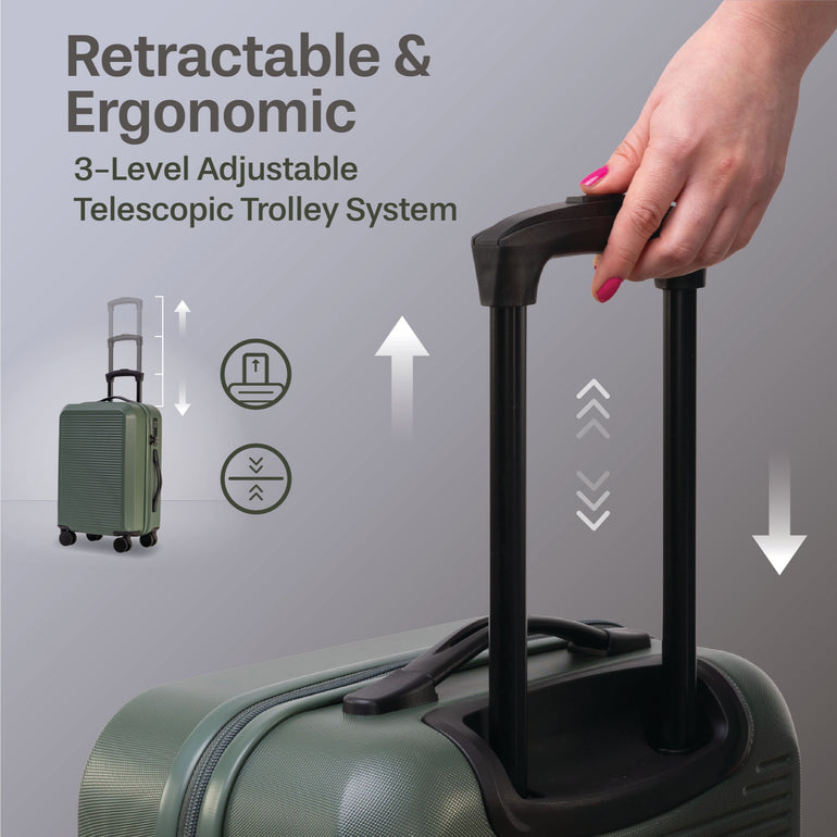 Jetstream Studio Collection 3-Piece Luggage Set